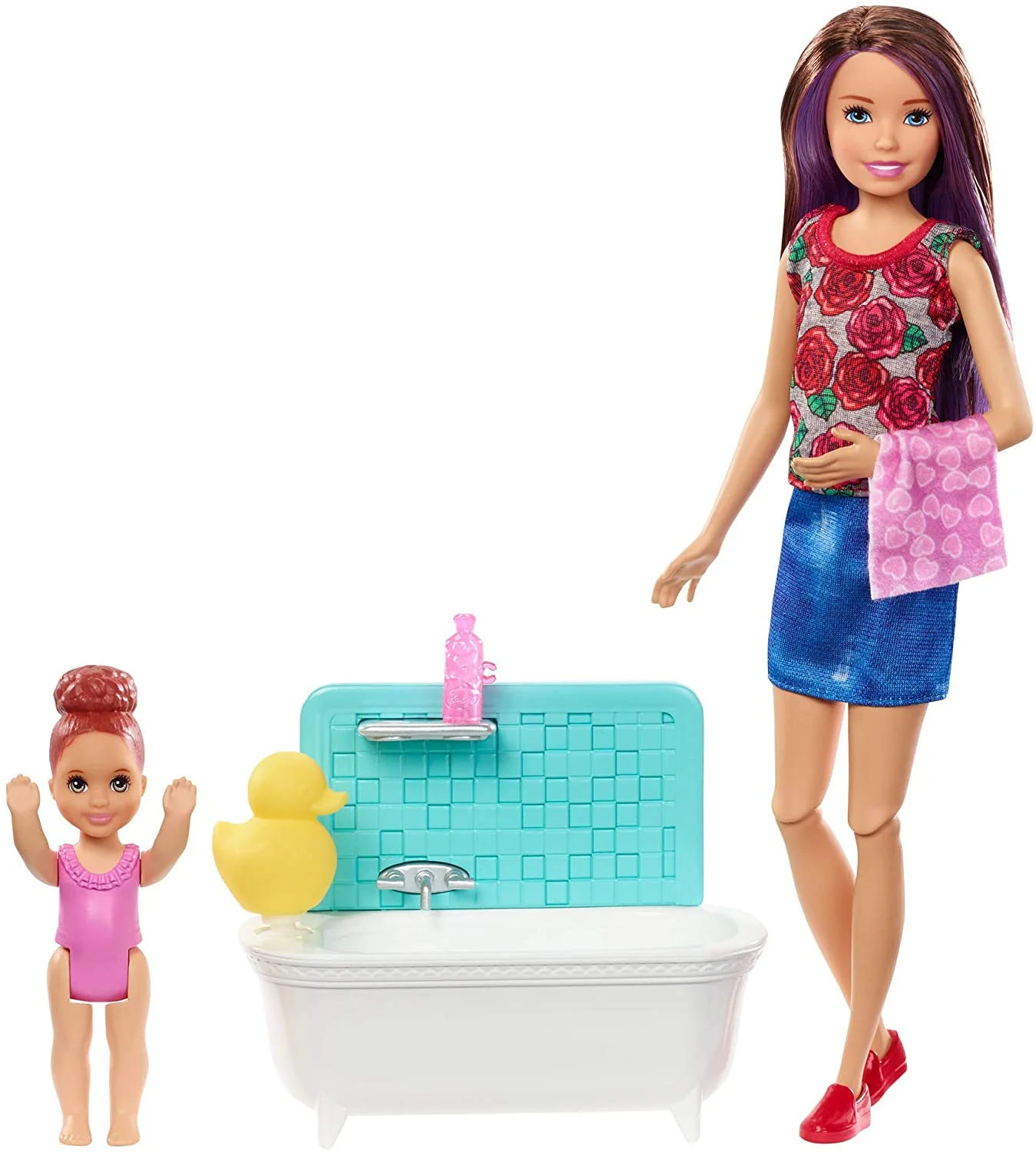 Barbie Skipper Babysitter con Vasca da Bagno e Accessori - Image 4