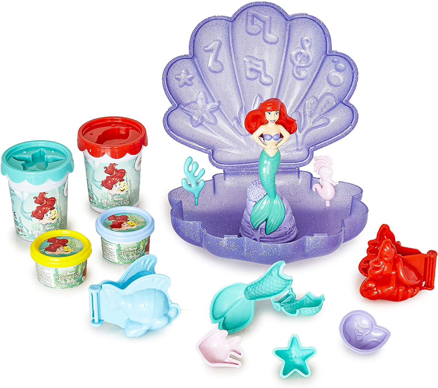 Disney Princess - Ariel Conchiglia a Sorpresa con Plastilina - Image 4